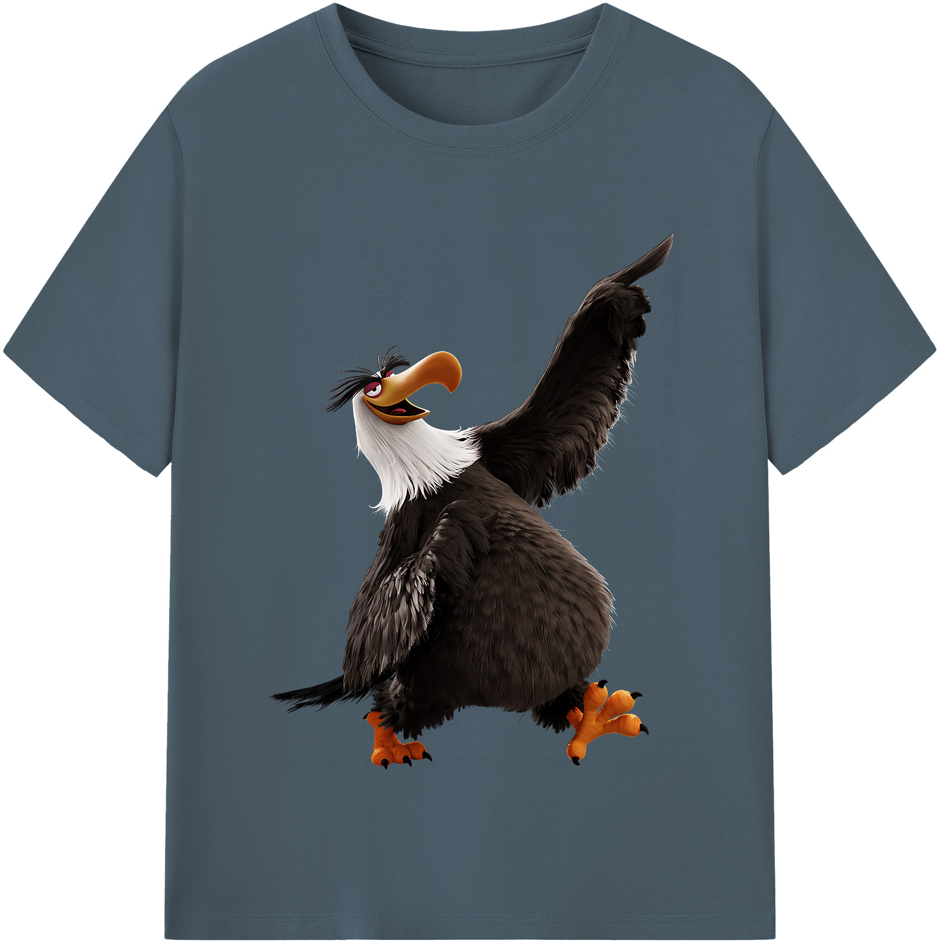 （画像用） Angry Birds アングリーバード 綿100％半袖Tシャツ（フロントプリント）